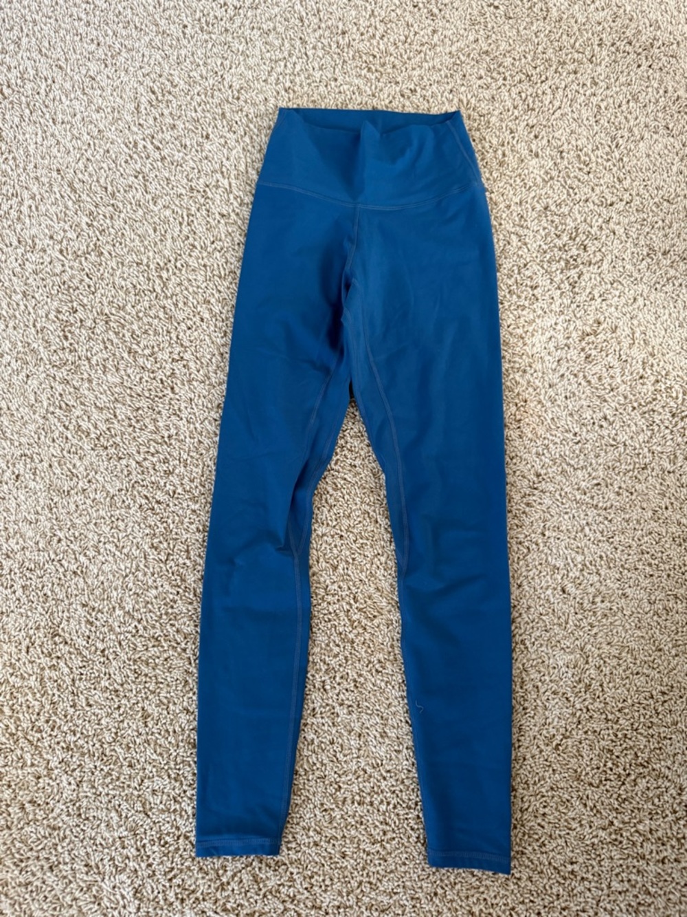 Women's High-Rise Teal Blue Active Leggings